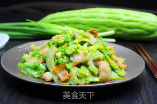 苦瓜炒肉片的做法