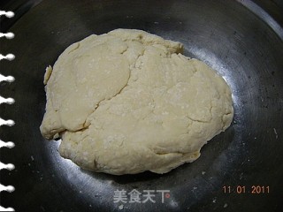 简单薄脆油饼的做法步骤：2