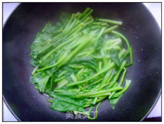 清汤菠菜的做法步骤：5