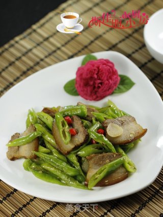 杭椒炒卤肉的做法