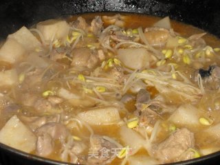 酸笋木瓜鸡的做法步骤：9