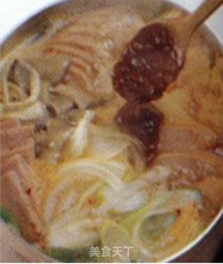 辣火腿汤的做法步骤：3