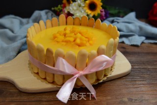 八寸芒果慕斯蛋糕