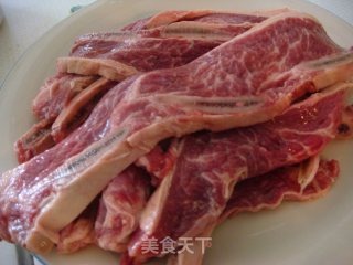 香煎牛仔骨的做法步骤：2