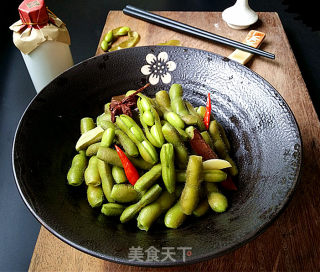 五香盐水毛豆的做法