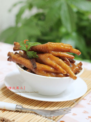Hold不住的美食---陈皮凤爪的做法步骤：9