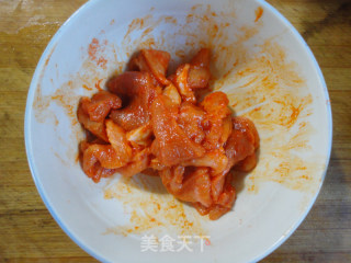 -嫩肉比萨饼的做法步骤：3