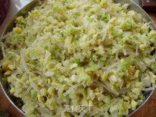 家常主食----烫面白菜馅饼的做法步骤：10