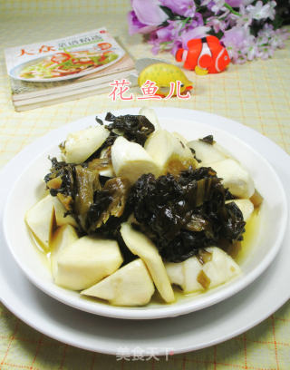 酸菜煮茭白的做法