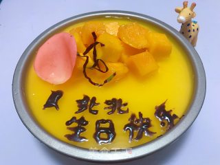 新手一次成功的6寸芒果慕斯蛋糕的做法