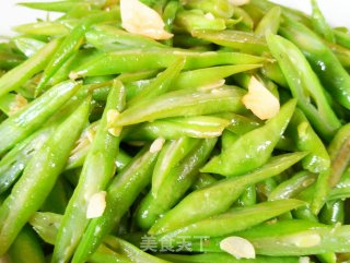 炝炒四季豆的做法