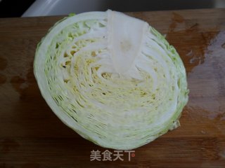 酱爆包菜的做法步骤：1