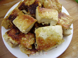 家常菜----尖椒烧豆腐的做法步骤：3
