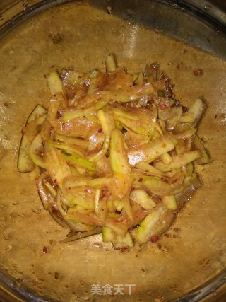 凉拌西瓜皮的做法