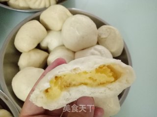 奶黄包的做法