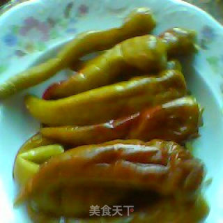 酸辣腊肉的做法步骤：2