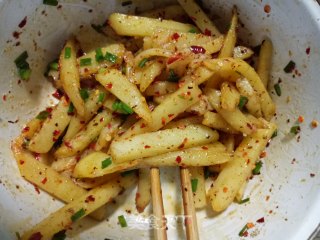 干辣土豆的做法