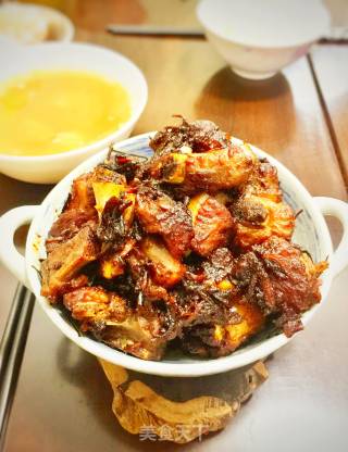 陈皮焗排骨的做法