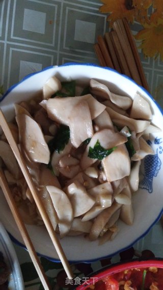 清炒杏鲍菇的做法
