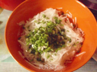 萝卜丝煎饺的做法步骤：3
