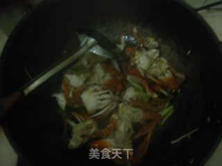 爆炒螃蟹的做法步骤：6
