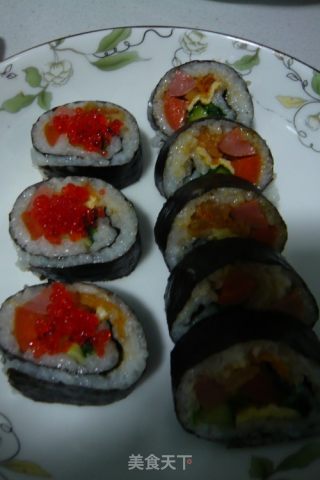 紫菜包饭的做法步骤：7