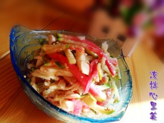 凉拌心里美的做法步骤：6