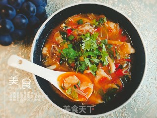 酸辣面疙瘩的做法