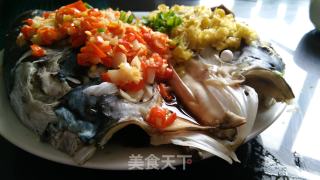 双色鱼头的做法