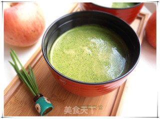 苹果柠檬小麦草汁的做法步骤：8