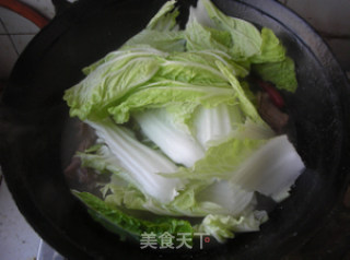 羊排白菜粉丝汤的做法步骤：9
