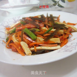 鱼香海带豆腐丝的做法