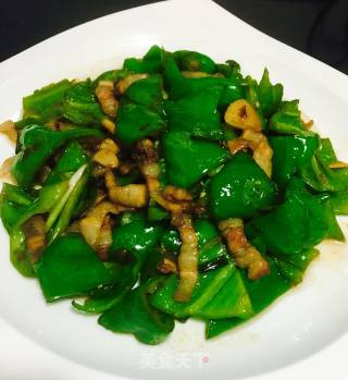 青椒炒肉的做法
