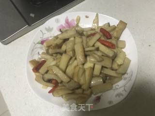 爆炒杏鲍菇的做法