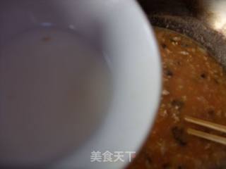 美容又开胃------------番茄马蹄鲜肉羹的做法步骤：9