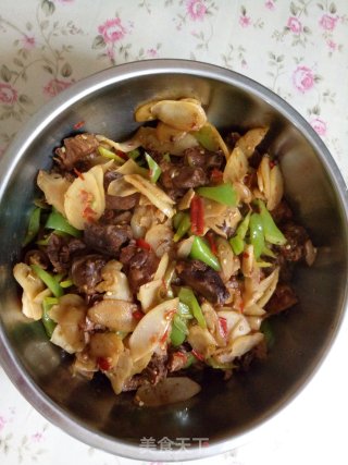 子姜爆鸭肉的做法
