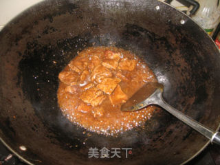 西冷牛肉扒芥蓝的做法步骤：9