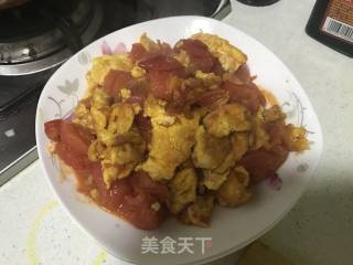 柿子炒鸡蛋的做法