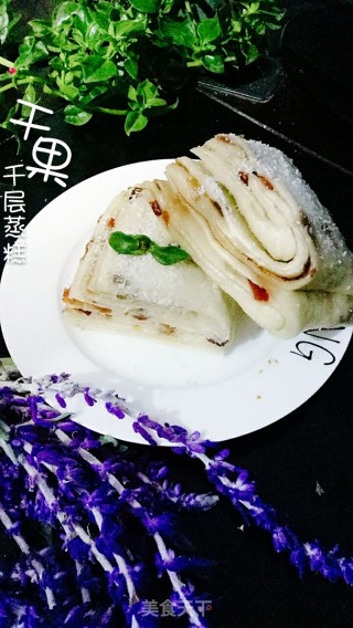 干果千层蒸糕的做法