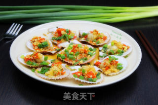 剁椒蒸扇贝的做法