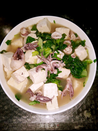 比管炖豆腐的做法