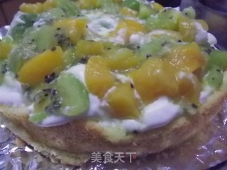 水果蛋糕的做法步骤：4