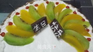 水果蛋糕的做法步骤：12