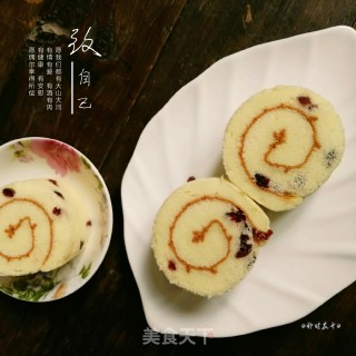 蔓越莓蛋糕卷的做法