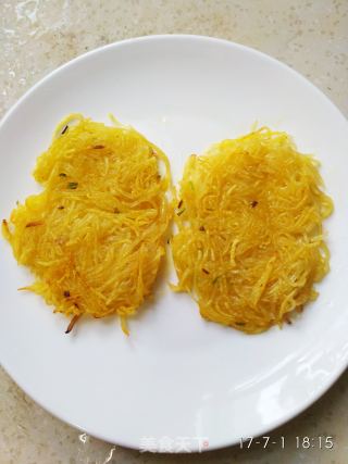 土豆丝饼的做法