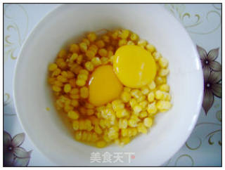 黄金玉米烙的做法步骤：2