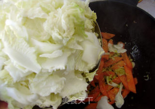 家常菜----素炒大白菜的做法步骤：4