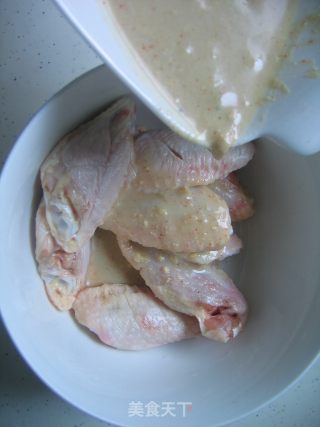 香煎腐乳鸡翼的做法步骤：4