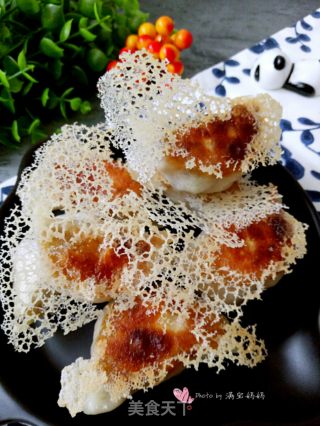 冰花煎饺（香菇猪肉馅）的做法