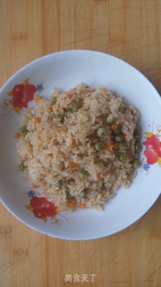 虾脑油焖米饭的做法